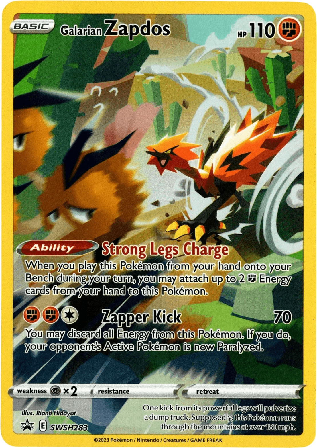 Galarian Zapdos